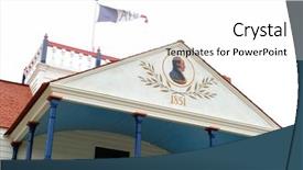  Presentation with trading - Slide deck with ojibwe - fort union trading post national background and a white colored foreground