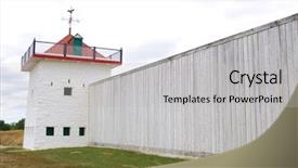 Presentation with trading - Colorful PPT theme enhanced with ojibwe - fort union trading post national backdrop and a light gray colored foreground