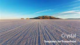  Presentation with desert neighborhood - Theme enhanced with ojo-del-mar background and a gray colored foreground