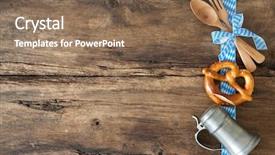  Presentation with oktoberfest menu - PPT layouts consisting of oktoberfest beer festival background menu background and a violet colored foreground