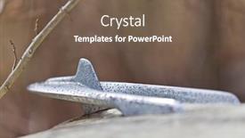  Presentation with old car - Cool new slide set with old-abandoned-car-sits backdrop and a violet colored foreground