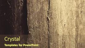  Presentation with wood board - Amazing presentation theme having old-abstract-brown-textured-wood backdrop and a tawny brown colored foreground