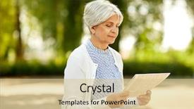  Presentation with mass media - Theme consisting of old age news and mass background and a lemonade colored foreground