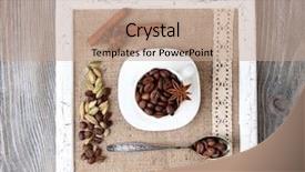  Presentation with grains - Slides enhanced with  background and a  colored foreground