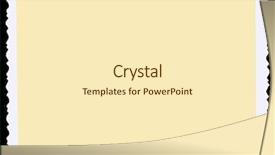  Presentation with aging - Colorful PPT theme enhanced with old age theme - aging photographic paper backdrop and a cream colored foreground