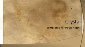  Presentation with aging - Audience pleasing presentation theme consisting of old age theme - aging photographic paper backdrop and a coral colored foreground