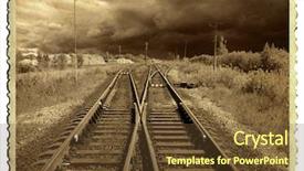  Presentation with aging - Beautiful presentation theme featuring old age theme - aging photography backdrop and a tawny brown colored foreground