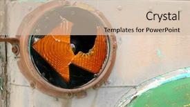  Presentation with nsw bus - Audience pleasing slide deck consisting of old and abandoned small bus backdrop and a soft green colored foreground