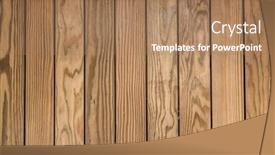  Presentation with aged - Presentation design consisting of old-and-aged-wooden-textured background and a coral colored foreground