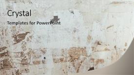  Presentation with old brown paper texture - Audience pleasing slide deck consisting of old and worn paper texture backdrop and a light gray colored foreground