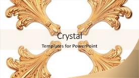  Presentation with old white antique frame - PPT theme enhanced with old antique gold frame isolated background and a lemonade colored foreground