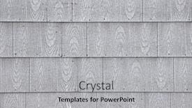  Presentation with old house - Presentation theme enhanced with old-asbestos-shingle-siding background and a light gray colored foreground