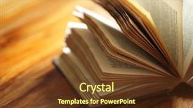  Presentation with old bible - PPT layouts featuring old bibles - book or bible background and a tawny brown colored foreground