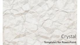  Presentation with old crumpled paper - Colorful PPT layouts enhanced with old-blank-crumpled-paper backdrop and a sky blue colored foreground