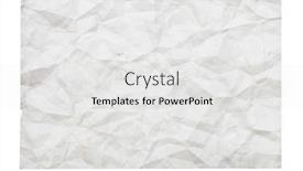  Presentation with old crumpled paper - Beautiful slide deck featuring old-blank-crumpled-paper backdrop and a white colored foreground