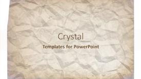  Presentation with old crumpled paper - 