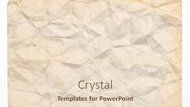  Presentation with old crumpled paper - 