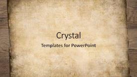  Presentation with parchment - Beautiful presentation featuring old blank parchment treasure map backdrop and a lemonade colored foreground