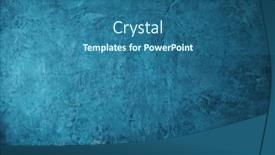  Presentation with plaster - Slides having old-blue-concrete-background-grungy background and a ocean colored foreground