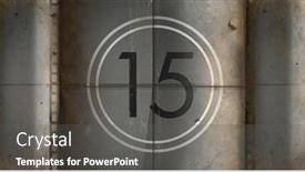  Presentation with movie - Slides enhanced with old-blurry-movie-countdown background and a dark gray colored foreground