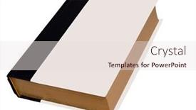  Presentation with funky - Presentation design having old-book-cover-funky-design background and a sky blue colored foreground