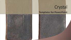  Presentation with old book cover by shakespeare - PPT layouts enhanced with old book cover with clipping background and a coral colored foreground