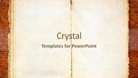  Presentation with old book cover by shakespeare - Theme having old book on wooden background background and a cream colored foreground