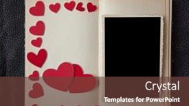  Presentation with vintage book - Presentation theme consisting of old-book-with-vintage-photo background and a tawny brown colored foreground