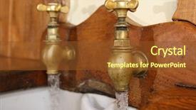  Presentation with butler - Theme with above a butler-style kitchen background and a tawny brown colored foreground