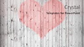  Presentation with graffiti - Slide deck with old-brick-wall-graffiti-heart background and a lemonade colored foreground