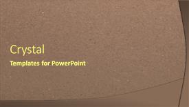  Presentation with old brown paper texture - Slides enhanced with old-brown-eco-recycled-kraft background and a  colored foreground