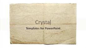  Presentation with old brown paper texture - Theme enhanced with old-brown-paper-texture-grunge background and a lemonade colored foreground