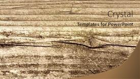  Presentation with brown wood texture - Slide deck enhanced with old-brown-rotten-wood-texture background and a coral colored foreground