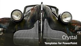  Presentation with old car - 