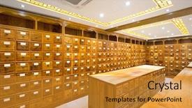  Presentation with old china - Presentation theme featuring gangster - terrorist with ak47 machine gun background and a light gray colored foreground