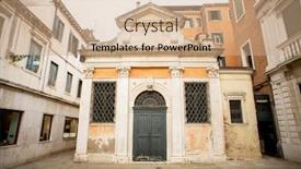  Presentation with church - Slides having old-church-of-st-gall background and a coral colored foreground