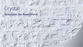  Presentation with old brick wall texture - Slides having clay bricks vintage brick wall background and a sky blue colored foreground