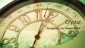  Presentation with fireworks - Slide set consisting of fungus parasol mushroom covered background and a dark gray colored foreground