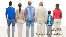  Presentation with old men - Slide set enhanced with old clothes - family gender generation and people background and a lemonade colored foreground