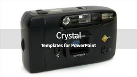  Presentation with old film - PPT theme having dusty road in central wyoming disappears to the horizon along a pasture fence background and a light gray colored foreground.