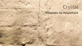  Presentation with concrete - Presentation design enhanced with old-concrete-wall-with-cracks background and a lemonade colored foreground