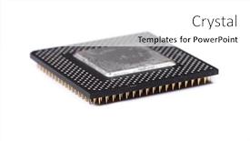  Presentation with cpu - PPT layouts enhanced with old-cpu-processor-isolated background and a white colored foreground