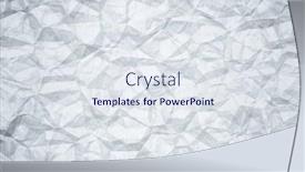  Presentation with old crumpled paper - Presentation theme enhanced with old-crumpled-paper-blank-background background and a sky blue colored foreground