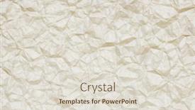  Presentation with old crumpled paper - Presentation design having old-crumpled-paper-blank-background background and a lemonade colored foreground