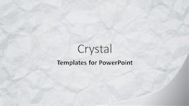  Presentation with old crumpled paper - Presentation theme featuring old-crumpled-paper-blank-background background and a white colored foreground