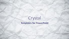  Presentation with old crumpled paper - Presentation having old-crumpled-paper-blank-background background and a sky blue colored foreground