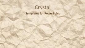  Presentation with old crumpled paper - Slides having old-crumpled-paper-blank-background background and a lemonade colored foreground