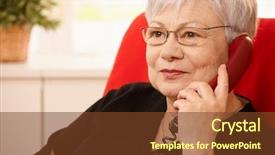  Presentation with wind energy close up portrait - Colorful PPT layouts enhanced with old days - closeup portrait of senior lady backdrop and a tawny brown colored foreground