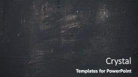  Presentation with art - Beautiful presentation theme featuring old-dilapidated-painted-surface-art backdrop and a dark gray colored foreground