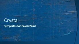  Presentation with art - Theme featuring old-dilapidated-painted-surface-art background and a ocean colored foreground